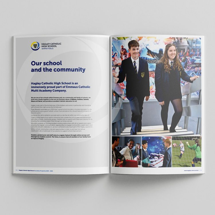 Hagley Prospectus open
